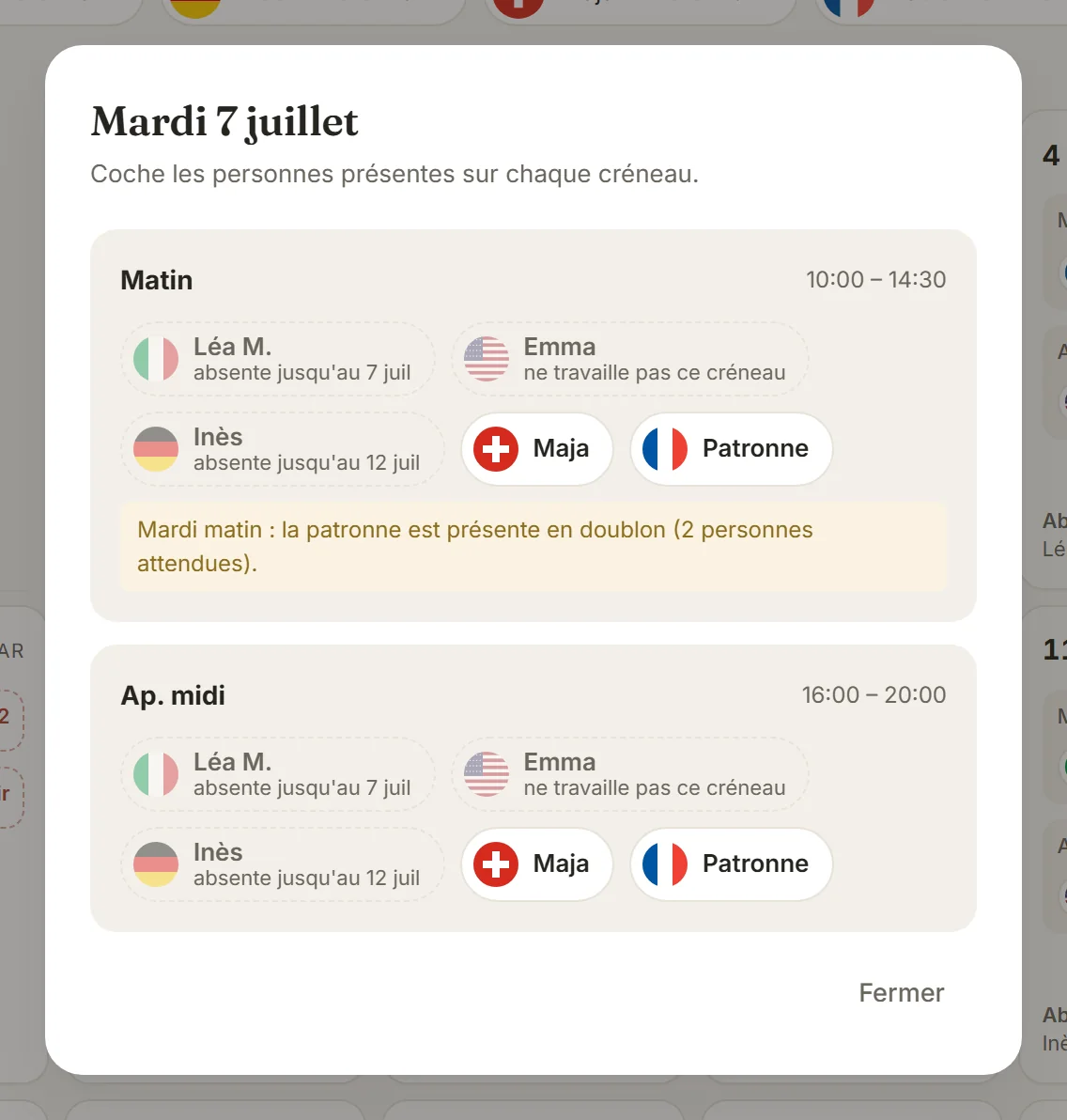 La fenêtre d’un jour
