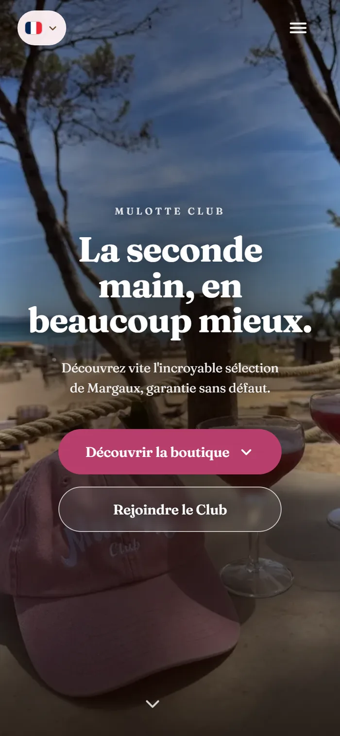 mulotte.club sur mobile